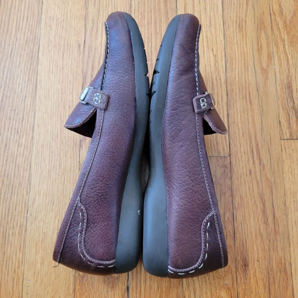 Ariat 8B Brown Leather Horsebit Loafers Slip‎ On Shoes Comfort 21192 CHARLESTON